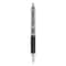 Uni-Ball Signo 207 Gel Pen, Retractable, Medium 0.7 mm, Black Ink, Clear/Black Barrel, PK5 1960239 - alternate 4